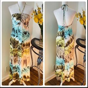 J. Ribkoff Couture Beautiful Backless Maxi Dress Size 8